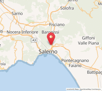 Map of Capezzano Inferiore, Campania
