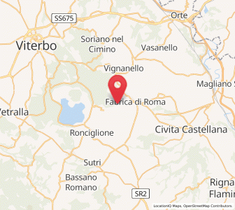 Map of Carbognano, Lazio