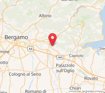 Map of Carobbio degli Angeli, Lombardy