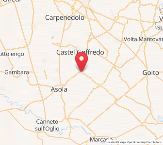Map of Casaloldo, Lombardy