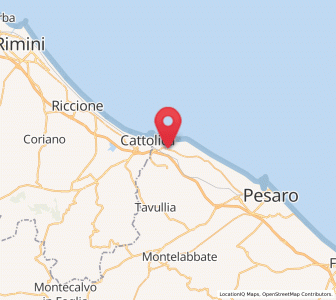 Map of Case Badioli, The Marches