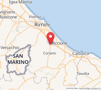 Map of Case del Molino, Emilia-Romagna
