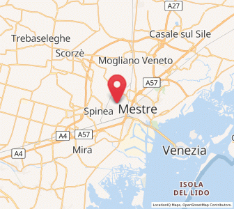 Map of Case Dosa, Veneto