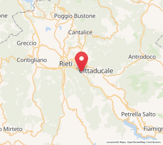 Map of Casette, Lazio
