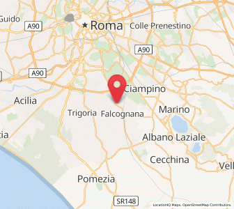 Map of Castel di Leva, Lazio