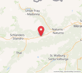 Map of Castelbello, Trentino-Alto Adige