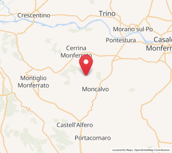 Map of Castelletto Merli, Piedmont