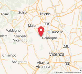 Map of Castelnovo, Veneto
