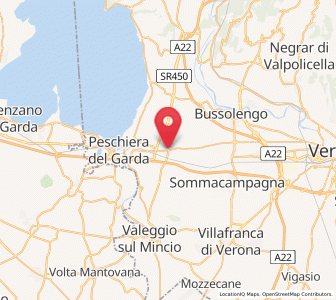 Map of Castelnuovo del Garda, Veneto