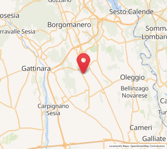 Map of Cavaglietto, Piedmont