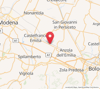 Map of Cavazzona, Emilia-Romagna