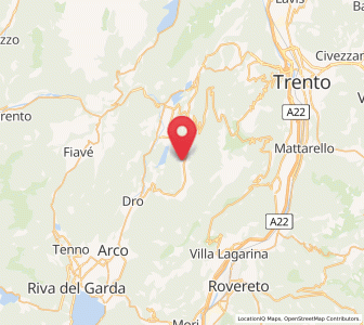 Map of Cavedine, Trentino-Alto Adige