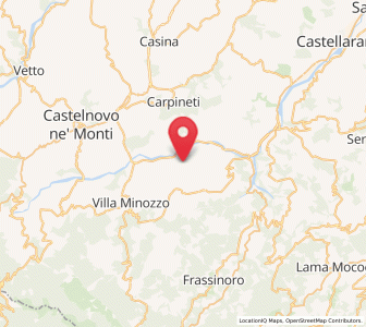 Map of Cavola, Emilia-Romagna