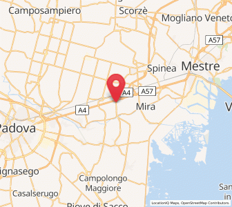 Map of Cazzago-Ex Polo, Veneto