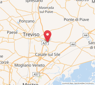 Map of Cendon, Veneto
