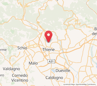 Map of Centrale, Veneto
