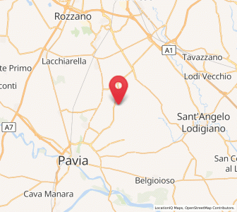 Map of Ceranova, Lombardy