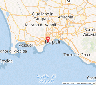 Map of Chiaia, Campania