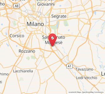 Map of Civesio, Lombardy