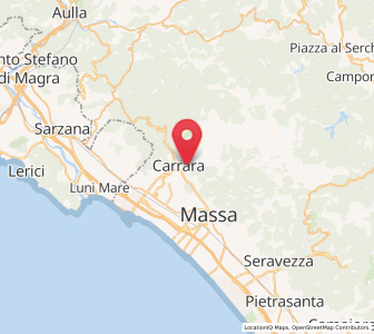 Map of Codena, Tuscany