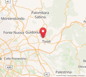 Map of Collenocello, Lazio