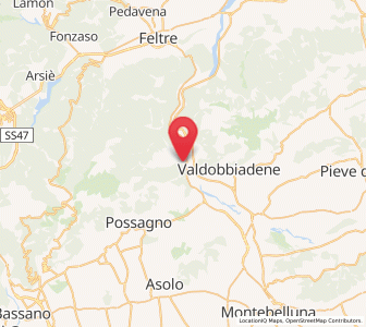 Map of Colmirano, Veneto