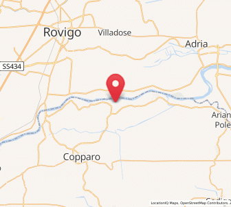 Map of Cologna, Emilia-Romagna