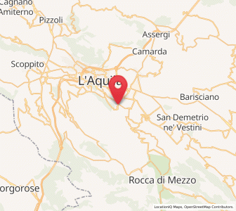 Map of Cominio, Abruzzo