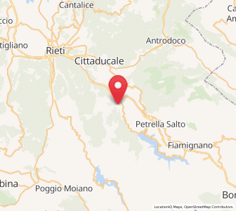 Map of Concerviano, Lazio