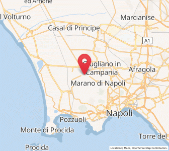 Map of Corigliano, Campania