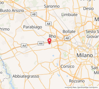 Map of Cornaredo, Lombardy