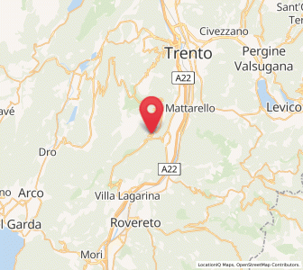 Map of Covelo, Trentino-Alto Adige