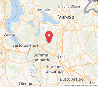 Map of Crugnola, Lombardy