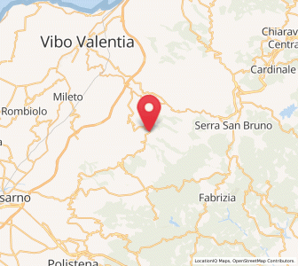 Map of Dasà, Calabria