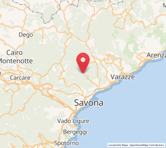 Map of Ellera, Liguria
