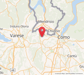 Map of Faloppio, Lombardy