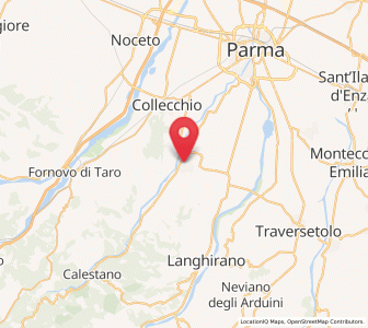 Map of Felino, Emilia-Romagna