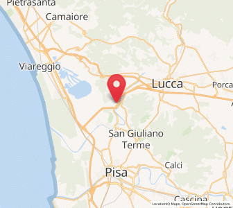 Map of Filettole, Tuscany