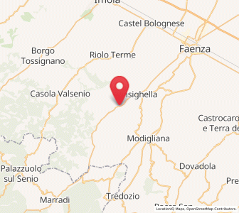 Map of Fognano, Emilia-Romagna