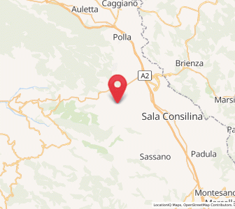 Map of Fontana Vaglio, Campania