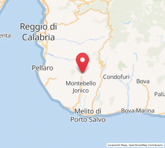 Map of Fossato Ionico-Fossatello-San Luca Marcelluzzo, Calabria