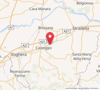 Map of Fumo, Lombardy