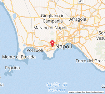 Map of Fuorigrotta, Campania