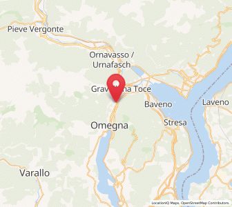 Map of Gabbio-Cereda-Ramate, Piedmont