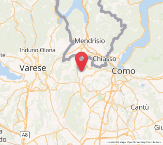 Map of Gaggino, Lombardy