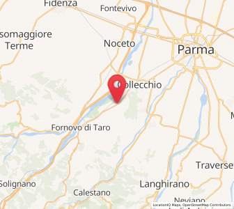 Map of Gaiano, Emilia-Romagna