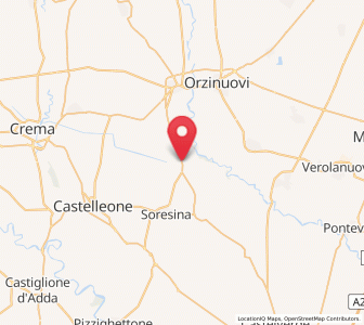 Map of Genivolta, Lombardy
