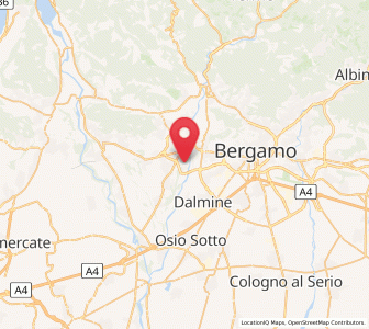 Map of Ghiaie, Lombardy