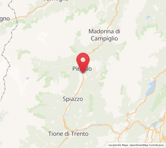 Map of Giustino, Trentino-Alto Adige