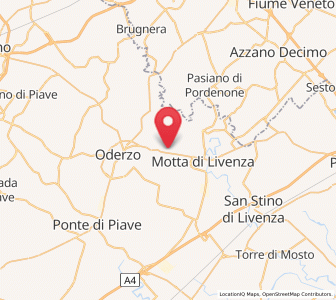Map of Gorgo della Chiesa, Veneto